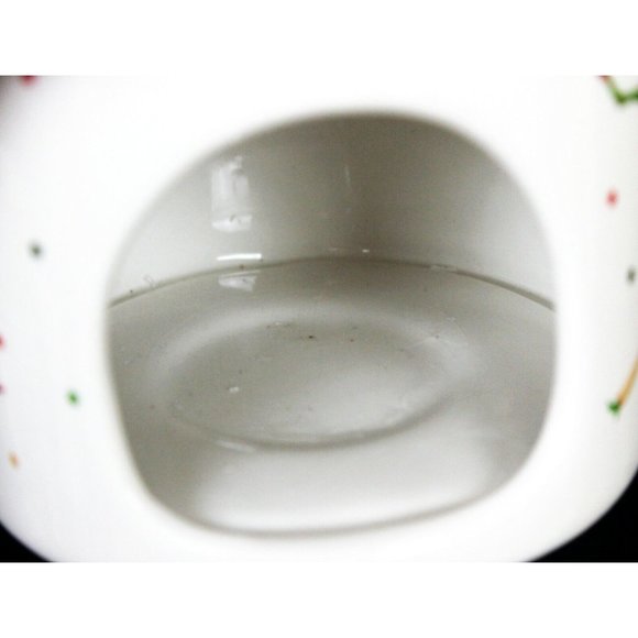 Yankee Candle Christmas Tart Warmer w/ Lid Dancing Sweater Wearing Reindeer - Picture 10 of 10